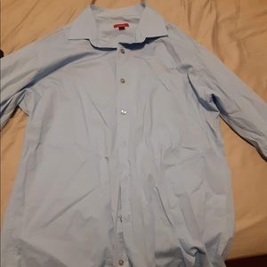 Alfani slim fit shirt (blue)